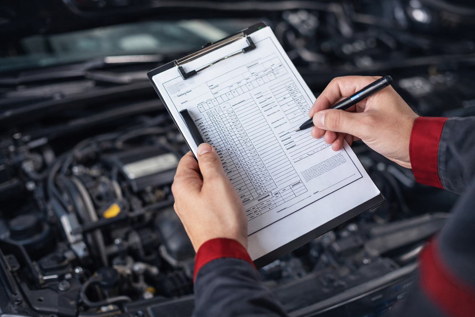 Pre-controle technique automobile